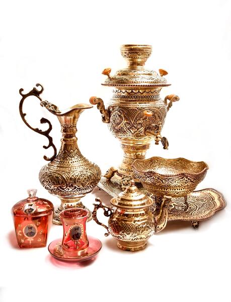 عکس سماور زغالی قدیمی