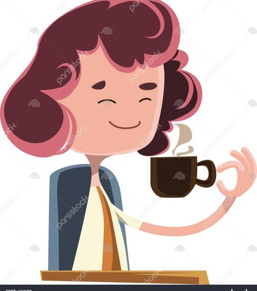 عکس قهوه کارتونی