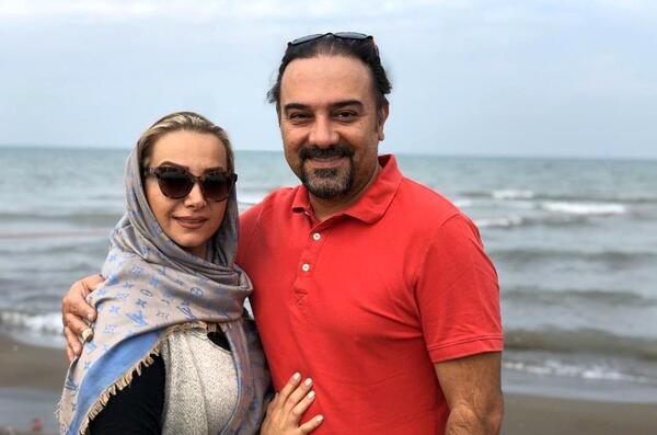 عکس دونفره کنار دریا ایرانی