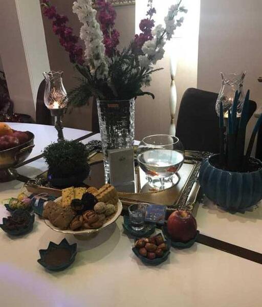 عکس سفره هفت سین خیلی شیک