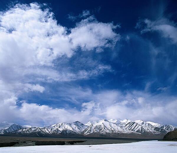 عکس آسمان زمستان