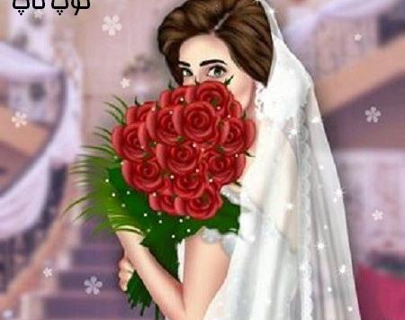 عکس زن گل