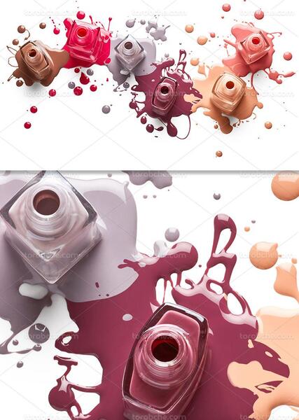 عکس ناخن کارتونی