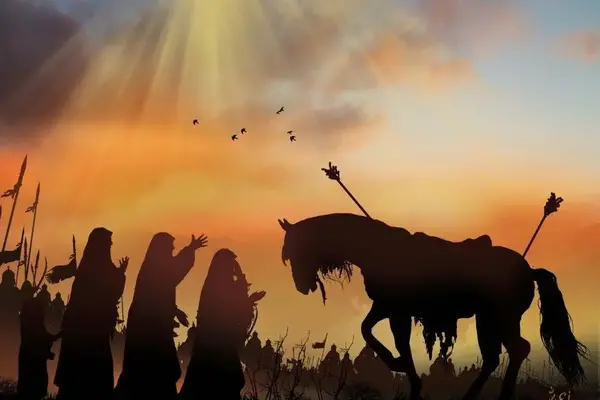 عکس اسب امام حسین