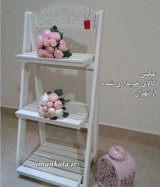 عکس سفید چوبی