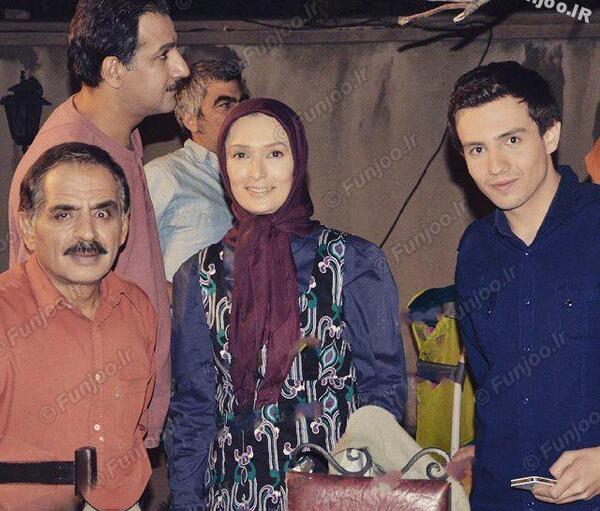 عکس پشت صحنه شمعدونی