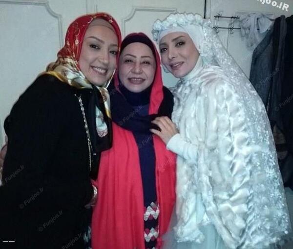 عکس پشت صحنه شمعدونی