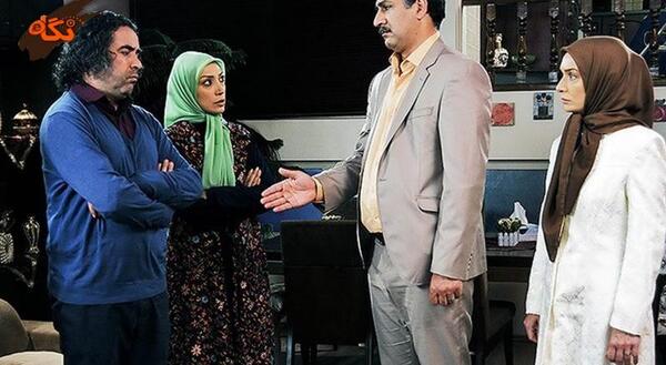 عکس پشت صحنه شمعدونی