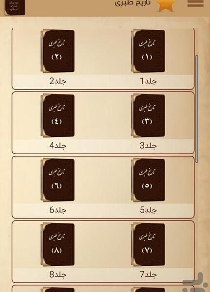 تاریخ طبری عکس امام علی