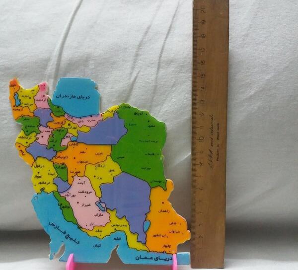 عکس نقشه قدیمی ایران