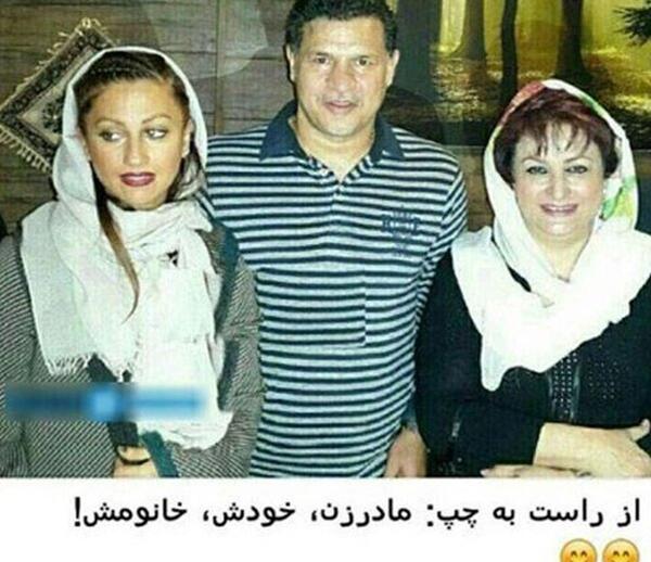 عکس مادر خانم علی دایی
