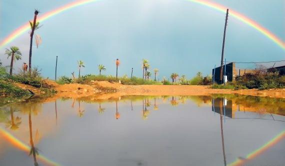 عکس رنگین کمان خوب