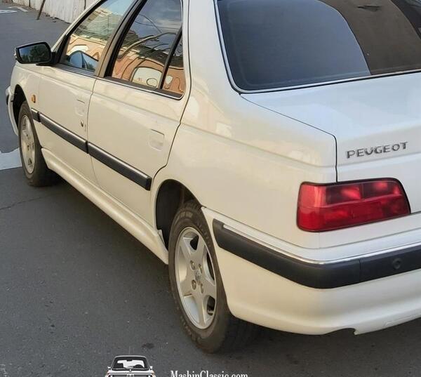 عکس سفید پژو پارس