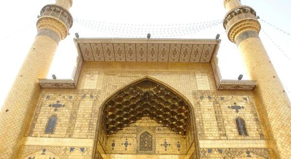 عکس ایوان طلای امام علی