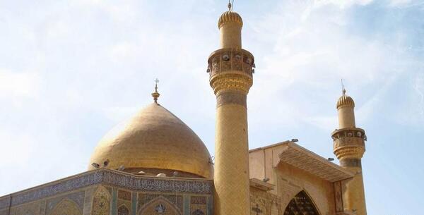 عکس ایوان طلای امام علی