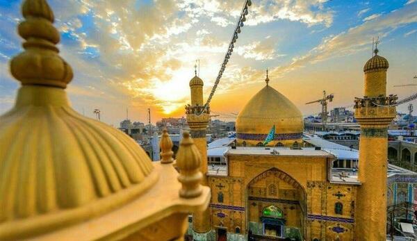 عکس ایوان طلای امام علی