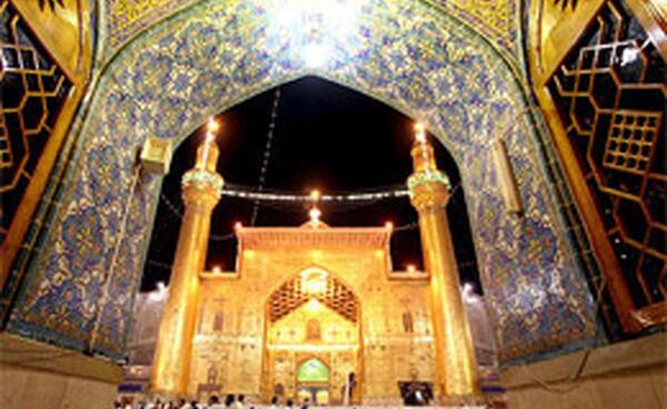عکس ایوان طلای امام علی