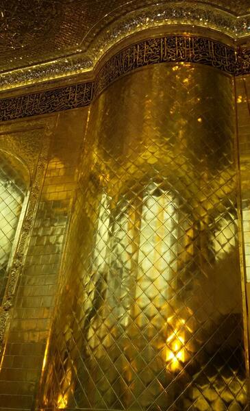 عکس ایوان طلای امام علی