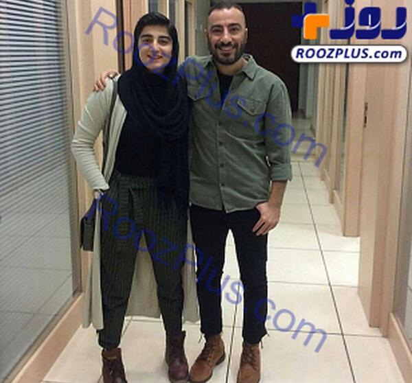 عکس زن نوید محمدزاده