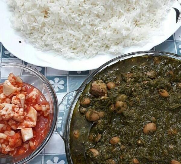 عکس قورمه سبزی یهویی
