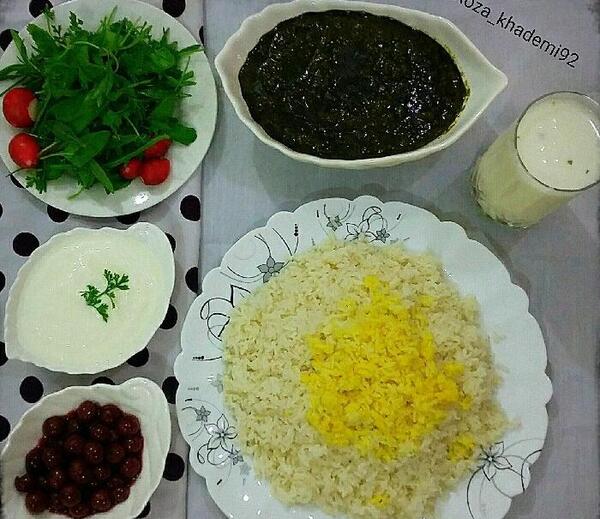 عکس قورمه سبزی یهویی