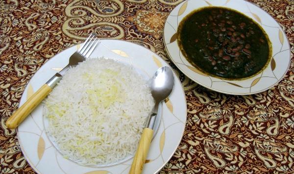 عکس قورمه سبزی یهویی