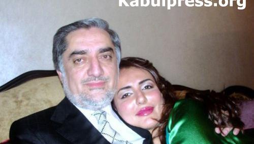 عکس زن داکتر عبدالله