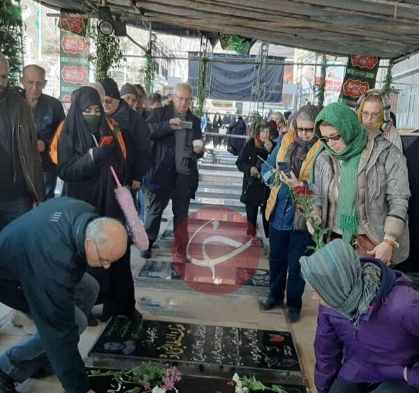 عکس قبر حاج قاسم سلیمانی