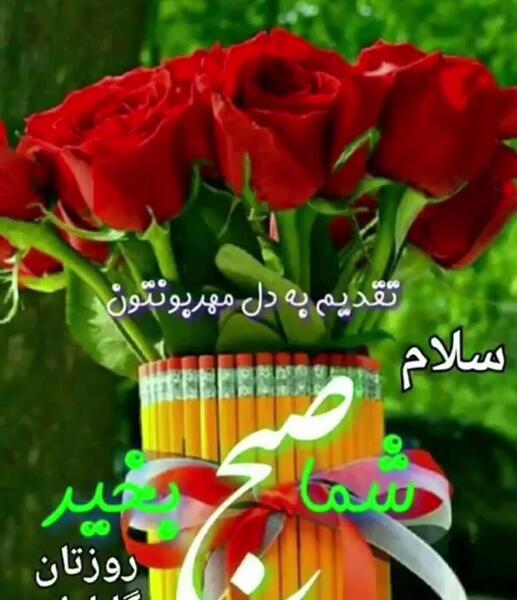 عکس وضعیت واتساپ سلام صبح بخیر
