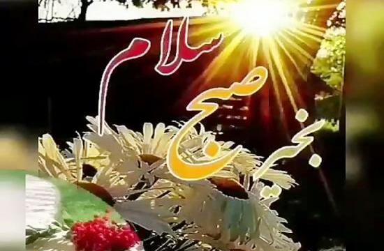 عکس وضعیت واتساپ سلام صبح بخیر