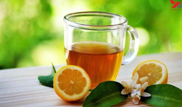 عکس چای به لیمو