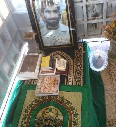 عکس قبر شهید حاج علی محمدی پور