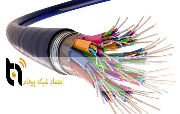 عکس کابل فیبر نوری