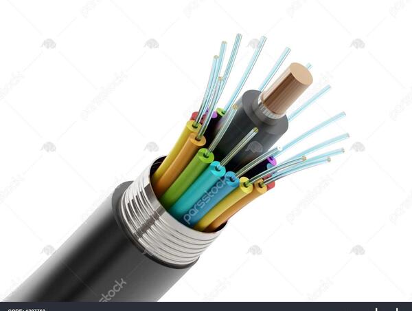 عکس کابل فیبر نوری