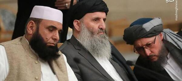 عکس طالبان با خامنه ای
