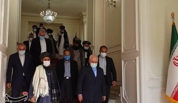 عکس طالبان با خامنه ای