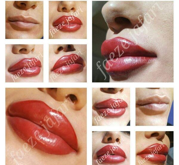 عکس لب حرفه ای