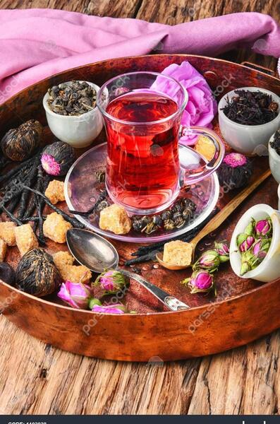 عکس چای سیاه