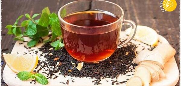 عکس چای سیاه