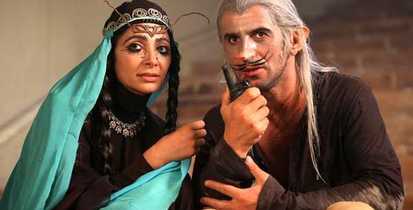 عکس بازیگر آهوی پیشونی سفید