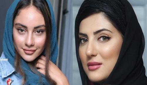 عکس بازیگر آهوی پیشونی سفید