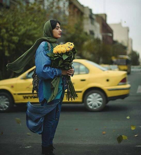 عکس دخترانه ایرانی ژست