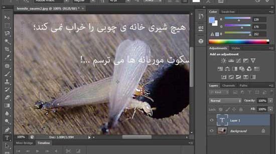 عکس نوشته ساز فارسی برای ویندوز