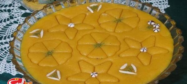عکس حلوا شیر خشک