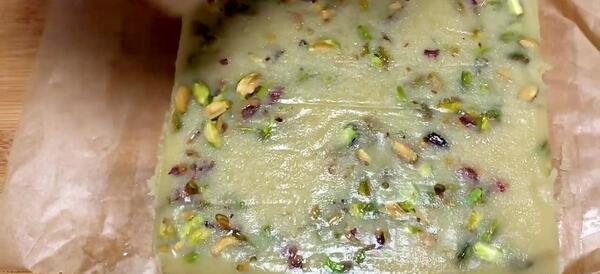 عکس حلوا شیر خشک