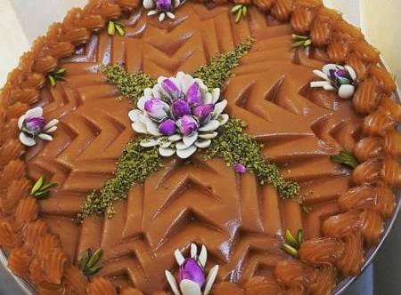 عکس حلوا شیر خشک