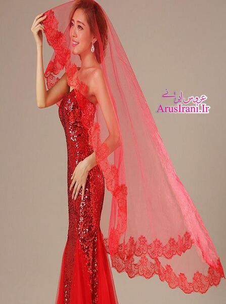 عکس عروسی قرمز