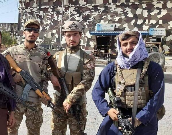 عکس نظامی طالبان