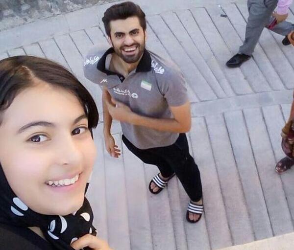 عکس دوست دختر امیر غفور