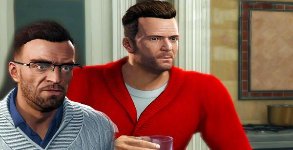 عکس واقعی مایکل در gta v